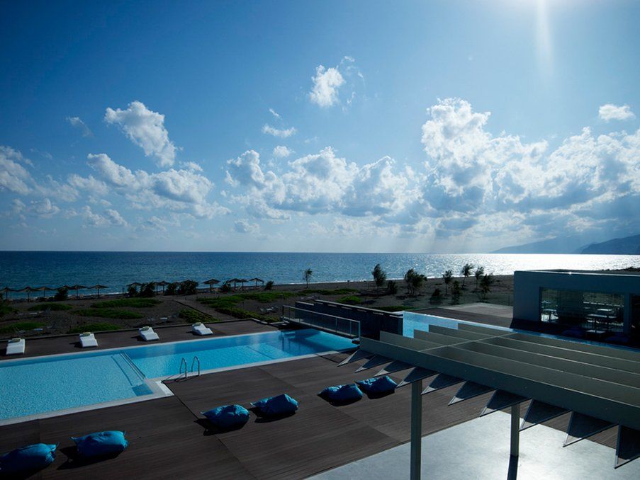 Thalatta Seaside Hotel Ajia Anna Udogodnienia zdjęcie